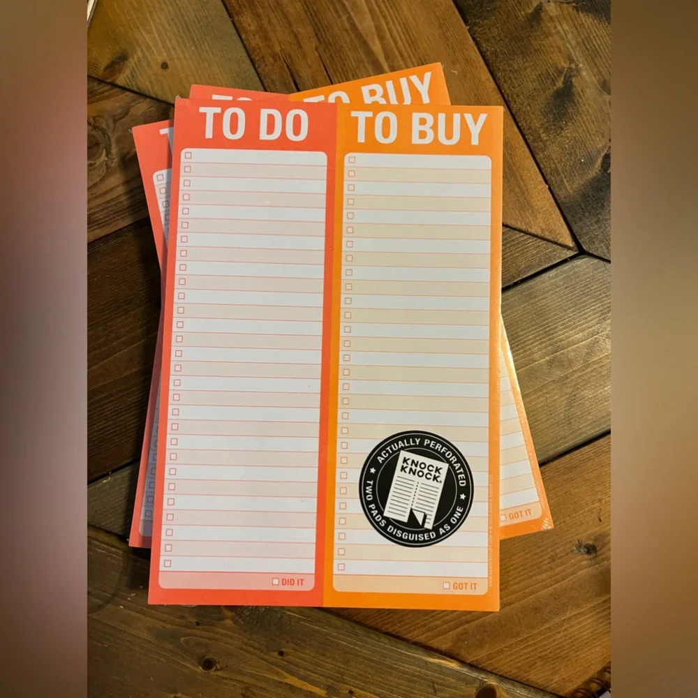 Two in one notepad, NWT, still in plastic. 2 left, bundle 4 best 💰& on shipping